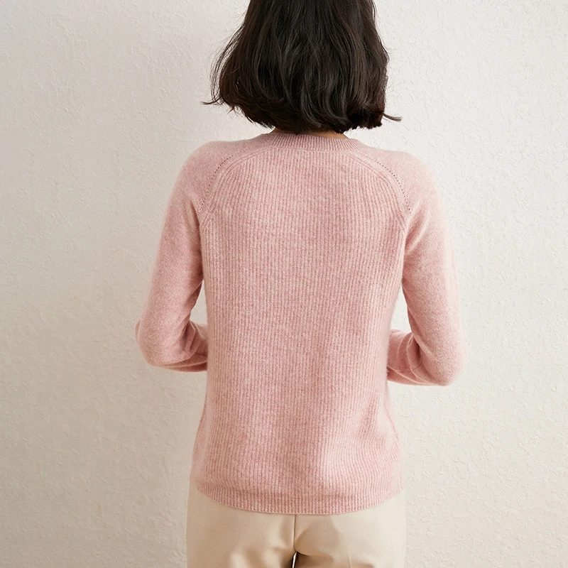 Hot Sale 2020 Winter Sweater Women O-Neck 100%