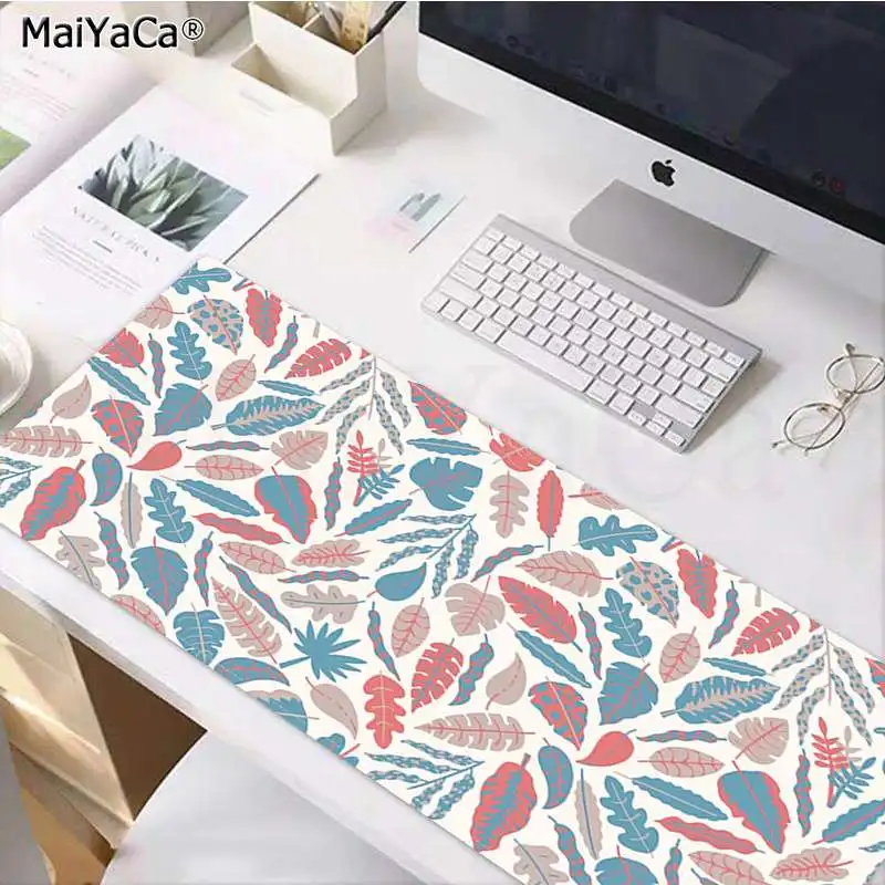 Lock Edge 30x80cm MaiYaCa нескользящий ПК лист Паттен резиновая мышь прочный Настольный коврик для мыши большой коврик для мыши клавиатуры коврик - Цвет: Lock Edge 30x80cm