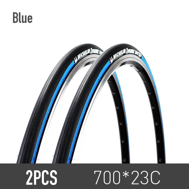 blue road bike tires