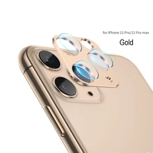 Титановый сплав объектив камеры защитное кольцо для iPhone 11 Pro Max металлический задний протектор для iPhone 11Pro 11 крышка объектива чехол
