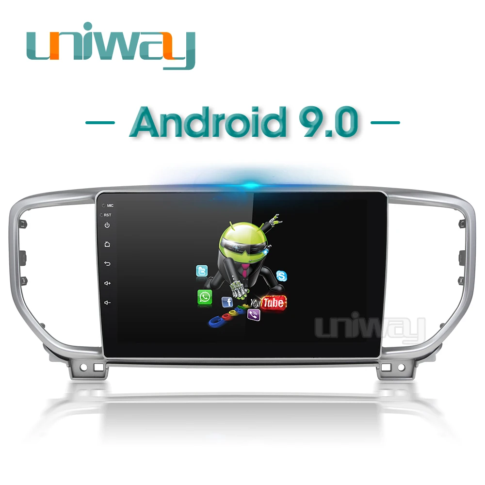 Uniway A19KX5 android 8 1 автомобильный dvd для kia sportage kx5 2018 2019 Автомобильный Радио Стерео gps
