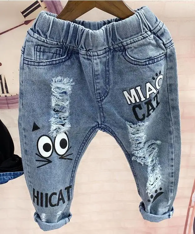 jeans Весенне-осенний комплект одежды для мальчиков, футболка с героями мультфильмов для отдыха, ковбойская рубашка, джинсы, комплект детской одежды из 3 предметов для детей 2-6 лет, детский спортивный костюм - Цвет: jeans