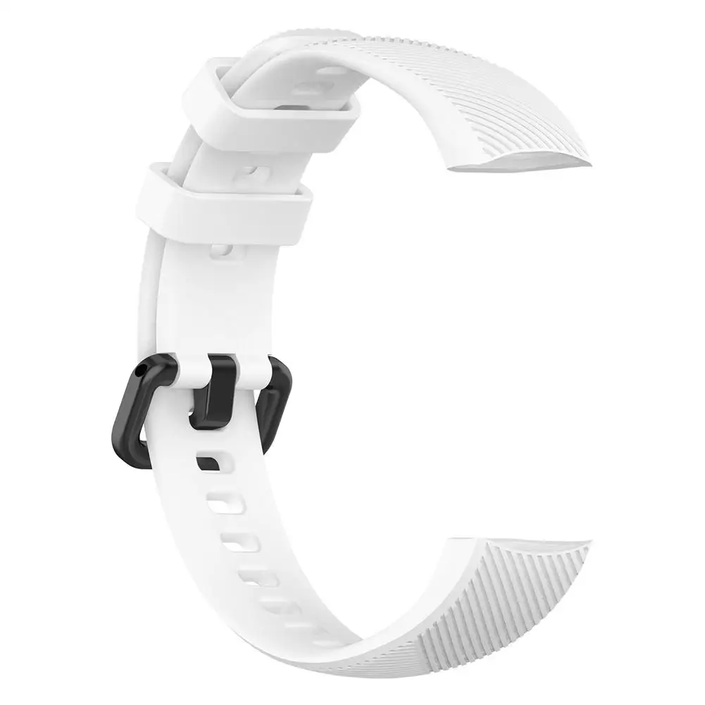 Силиконовый ремешок для часов для huawei Honor 5, Смарт-часы, браслет, сменный ремешок, аксессуары - Цвет: White