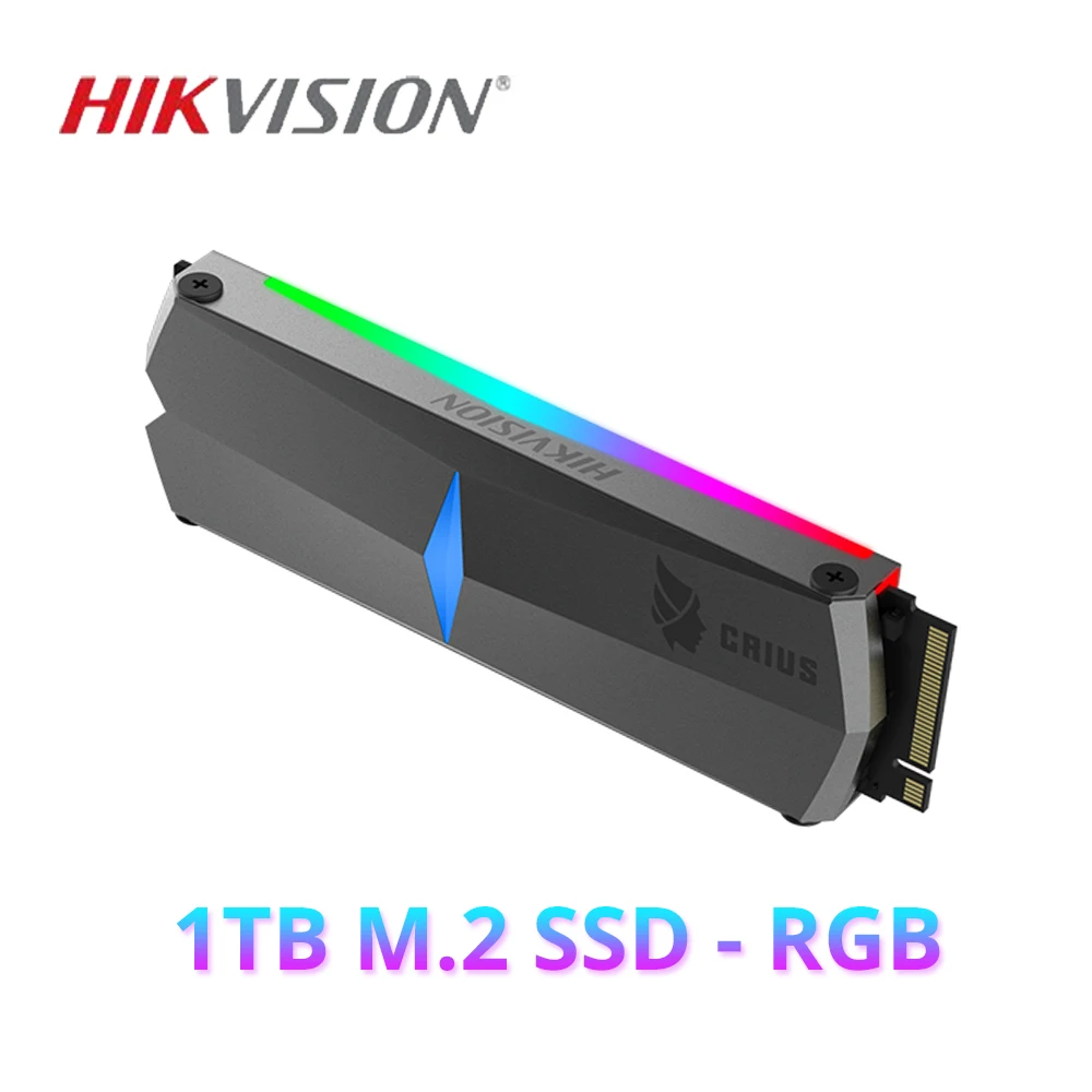 

HIKVISION SSD M.2 2280 1TB 512gb 256gb 3500mb/s C2000R SSD RGB Light Internal Solid State Drives For Desktop NVMe PCIe Gen 3 x 4