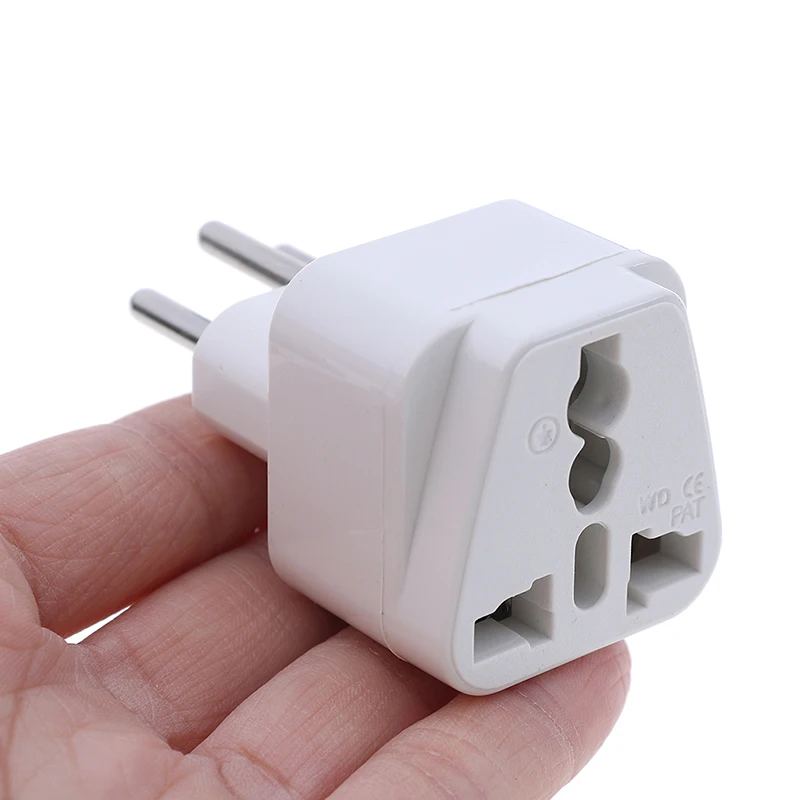 1pc Mini US/UK/EU To Switzerland Swiss Travel Adapter Plug Outlet Converter Type 