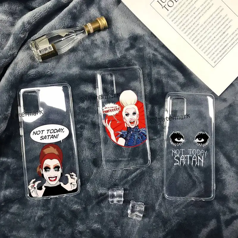 Прозрачный чехол RuPaul Drag Queen для телефона Samsung A12 5G A71 4G A70 A52 A51 A40 A31 A21S A20 A50 A30 S