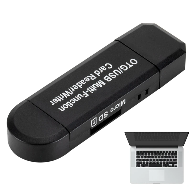 All in One Memory Card Reader MINI USB 2.0 OTG Micro SD/SDXC TF Card Reader Adapter for PC Laptop Computer