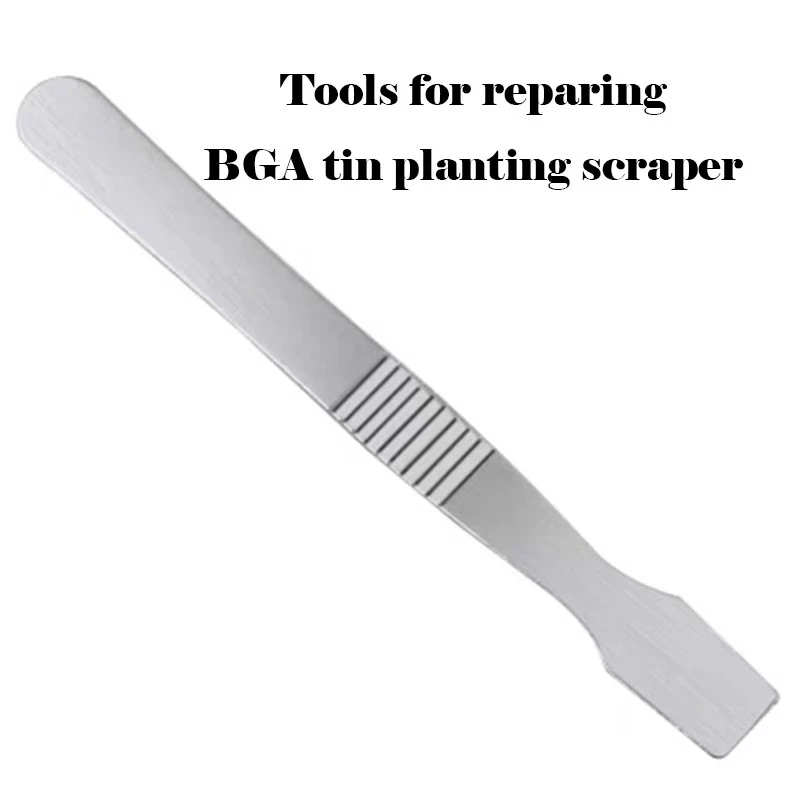 

5Pcs/Set Memory Tin 120mm Knife Scraper Metal Solder Paste Scraping Knife Pry Open Repair Mobile Phone Electric Hand Tools