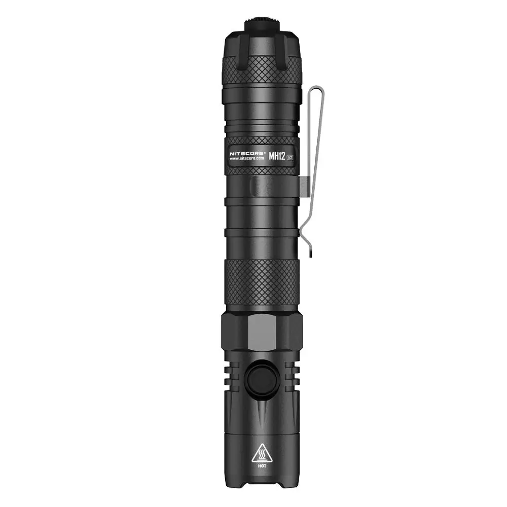 2020 NITECORE MH12 V2 светодиодный фонарик CREE XP L2 V6 1200 Lm тактический с батареей 21700 5000mal для