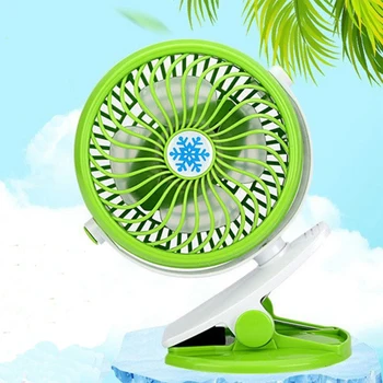

Mini USB Portable Personal Fan With Clamp With Rechargeable Battery Small Desk Fans handheld Air Cooler Conditioner for Room