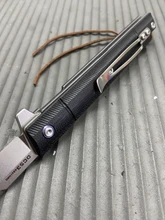 Folding Knife Ball-Bearings G-10-Handle Ceramics Non-Slip DC53 Steel Hunting FORESAIL