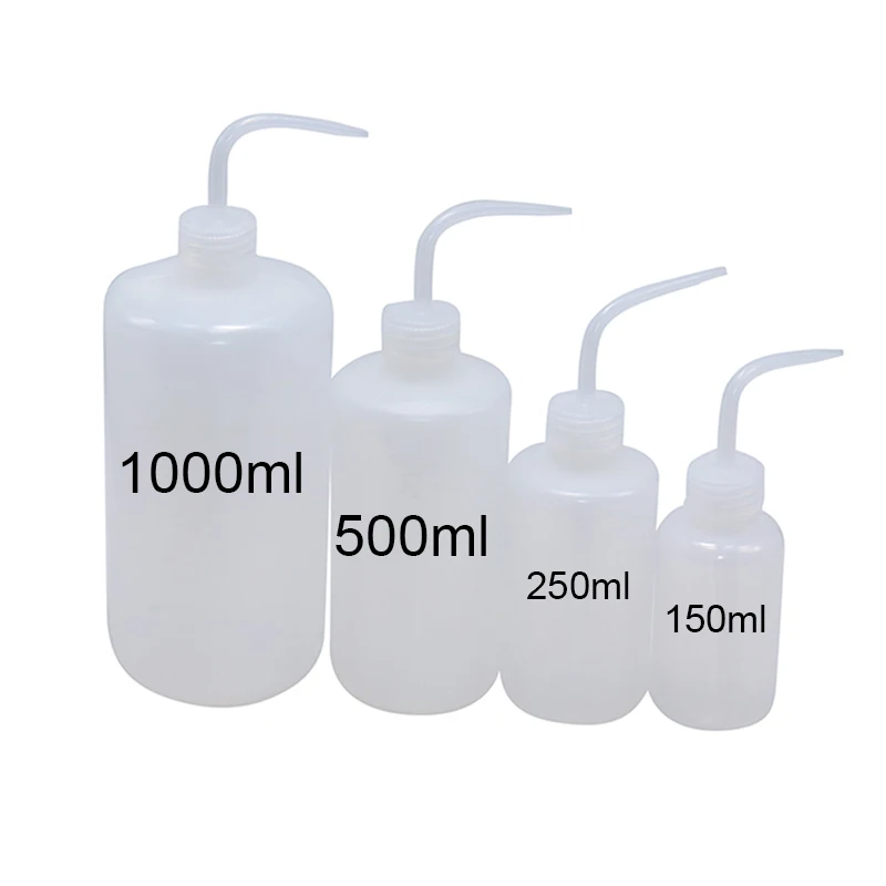 1 Pcs Watering Pot 150/250/500/1000ml Long Curved Meat Transparent Water Bottle Liquid Container Spray Bottle Kettle Watering