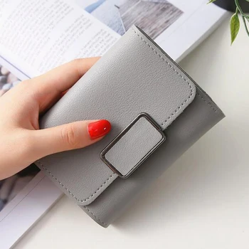 

Cartera Mujer Small Women Wallet Women's Leather Luxury Mini Women Wallets And Purses Short Female Purse Card Holder Carteira