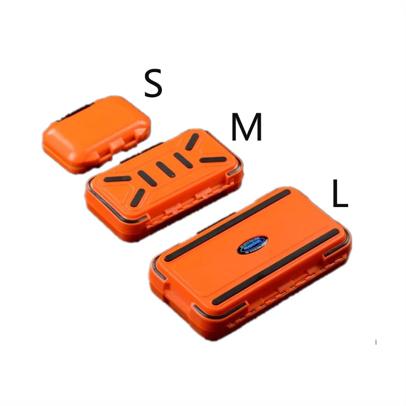 

Fishing Tackle Box Waterproof Double Side Bait Lure Hooks Storage Boxes Carp Fly Fishing Accessories 12-30 Compartments