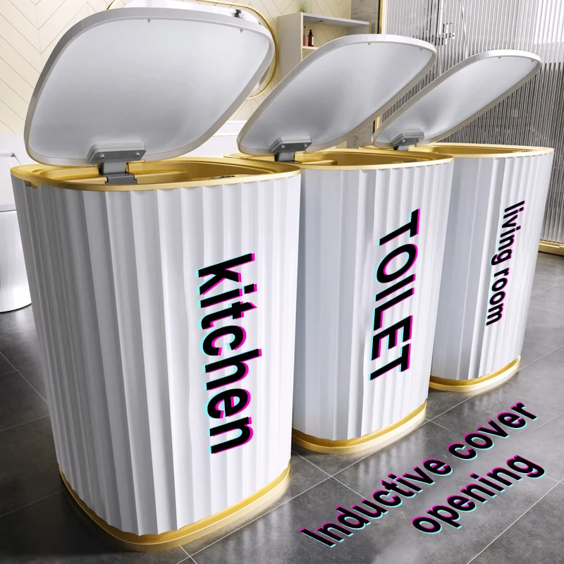 Inteligentny czujnik kosz na śmieci kuchnia toaleta wc kosz na śmieci najlepsza automatyczna indukcja wodoodporny pojemnik z pokrywką 10/15L 4 Inteligentny czujnik kosz na śmieci kuchnia toaleta wc kosz na śmieci najlepsza automatyczna indukcja wodoodporny pojemnik z pokrywką 10/15L 4