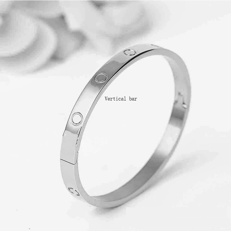 149-silver Модные Роскошные браслеты-манжеты из розового золота и нержавеющей стали, браслет для женщин, браслет с сердечком и надписью Forever Love, Знаменитые ювелирные изделия для женщин - Окраска металла: 149-silver