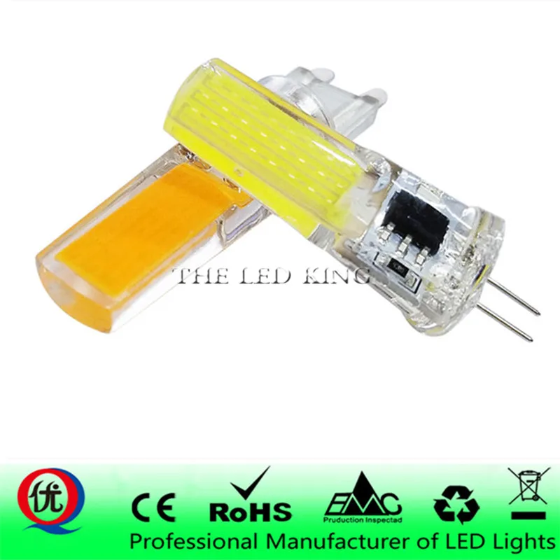220V G9 светодиодный G4 AC DC 12V заменить галогенные лампы мощностью 10 Вт 20 35 50 COB свет