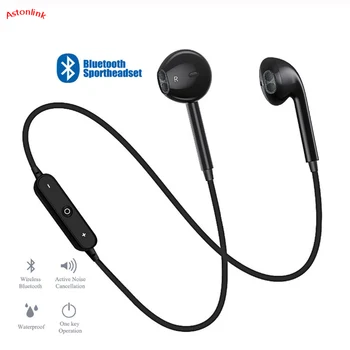 

S6 Sport Wireless Headphone Neckband Line-controlled Bluetooth Earphone Volume Control Headphone For All Phone android iphone