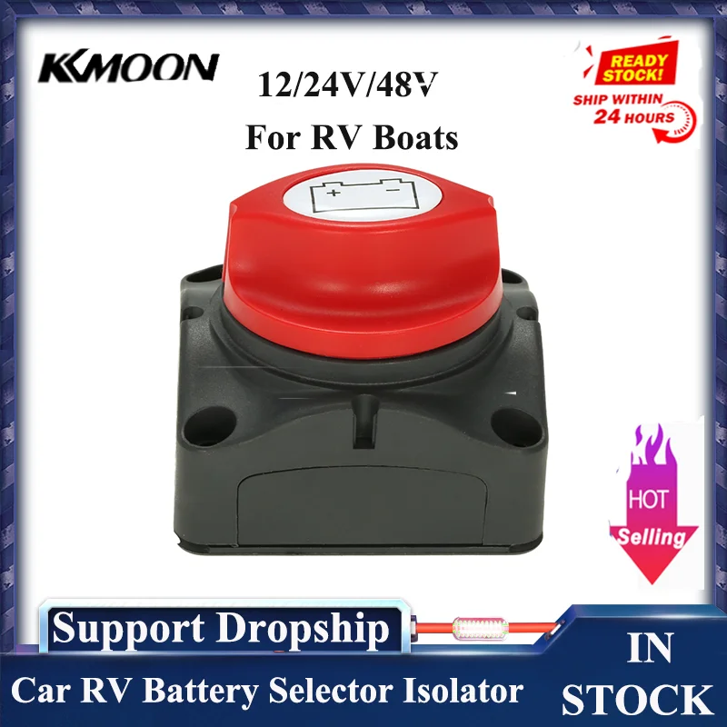 12/24V/48V АВ Батарея селектор изолятор отключите поворотный переключатель