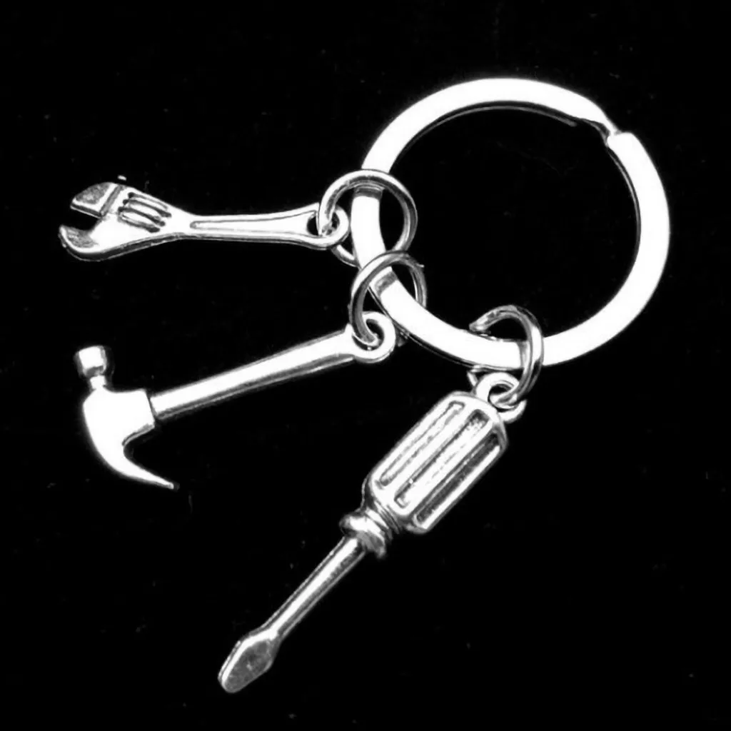 

Fashion Keyring Gifts Engraved Drive Safe for Dad Car Keychain Metal Key Rings Women Men Friend DIY Key Chain Jewelry Girls
