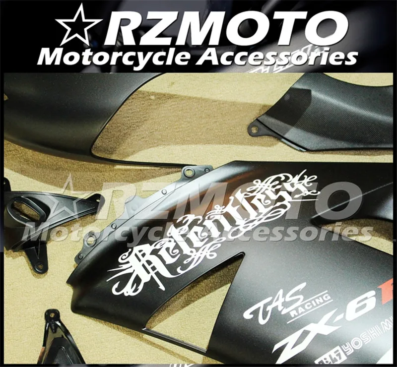 Мотоциклетный обтекатель abs Подходит для Kawasaki ZX6R 636 ZX-6R 2007 2008 корпусные детали пресс-форм Магазин № 0285