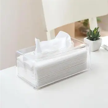 

Lemonbest Tissue Boxes Creative Retro Transparent Bath/Toilet Paper Tissue Container Tissue Boxes for Home Kitchen Houseware