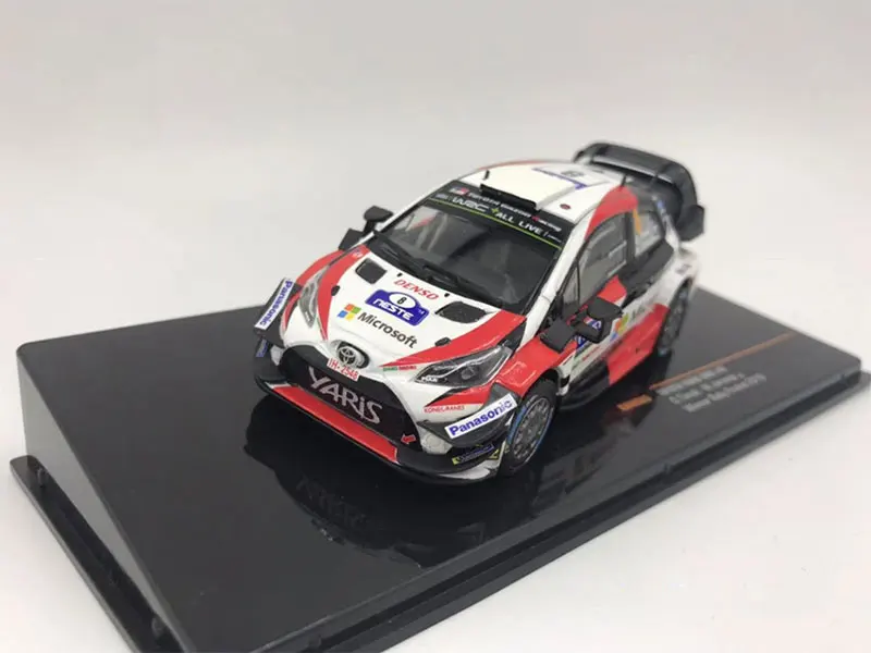 Классическая 1:43 шкала литья под давлением YARIS WRC моделирование гоночный