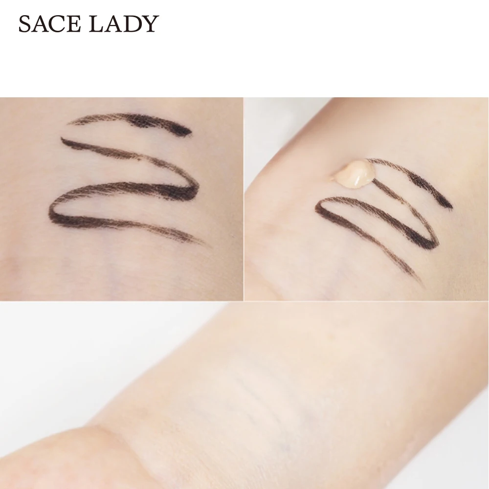 SACE LADY полное покрытие Жидкий тональный крем для макияжа 12 мл глаз! Убирает темные
