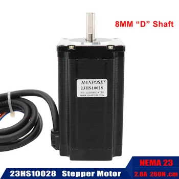 

1 pcs 23HS10028 4-lead Nema 23 Stepper Motor 57x100 motor NEMA23 2.8A 260N.cm CE ROSH ISO for CNC Engraving machine