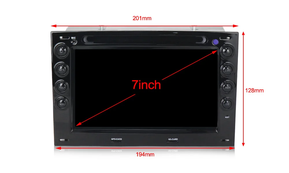 Flash Deal NaviFly Android 9.1 car multimedia player 2+32G for Renault Megane2 2003-2010 Autoradio GPS Navigation WIFI BT 4 Core Double Din 4