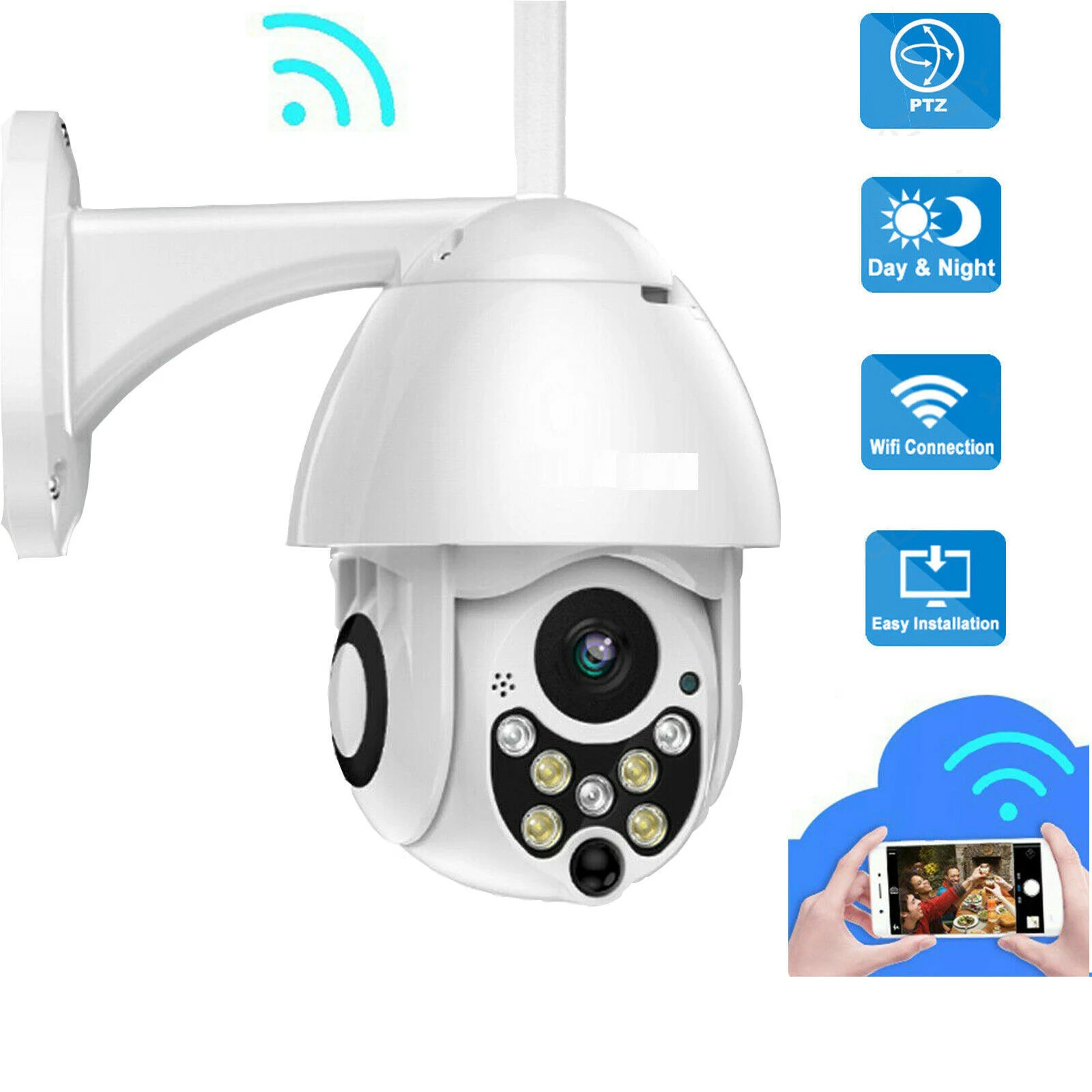 YCC365 плюс Беспроводной открытый Камера ip-камера видеонаблюдения с поддержкой Wi