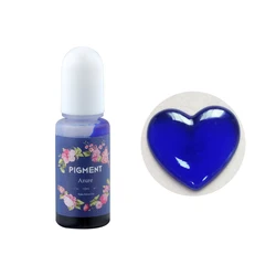 Vibrant 26 - Color Epoxy Resin Pigment Set for Jewelry Making and Crafts (Azure)