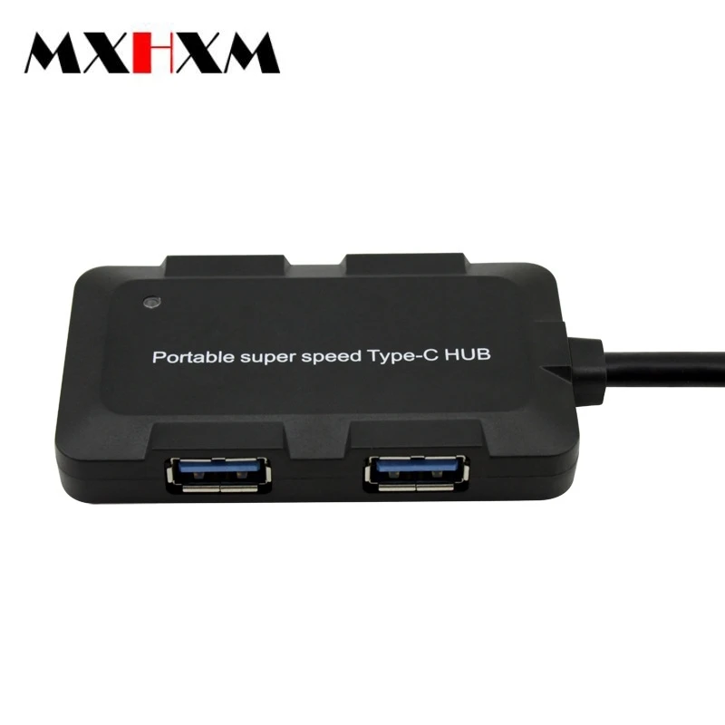 4в1 usb3.0 высокоскоростной сетевой разветвитель type-c 3,1 hub