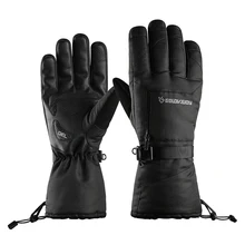 Лыжные Перчатки Водонепроницаемые зимние теплые перчатки с сенсорным экраном многофункциональные Зимние перчатки для мужчин и женщин выберите размеры