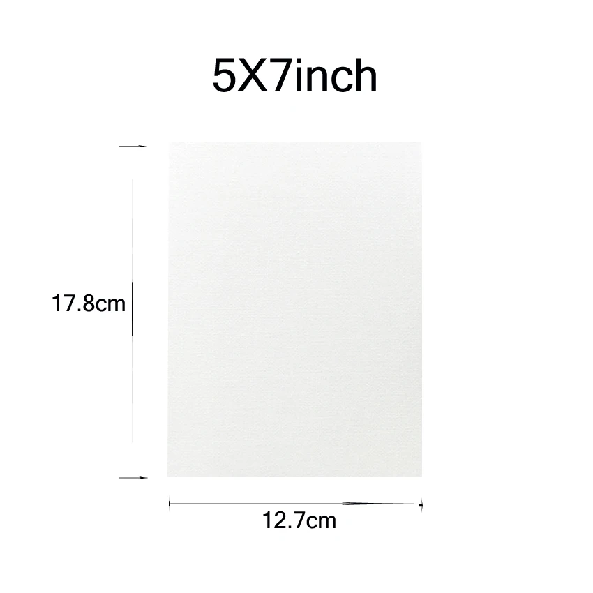 Paint Canvas Panel Boards 5*7inch 8*10inch 9*12inch 11*14inch 1pc Multi  Size For Beginner Artists Students & Kids - Painting Canvas - AliExpress