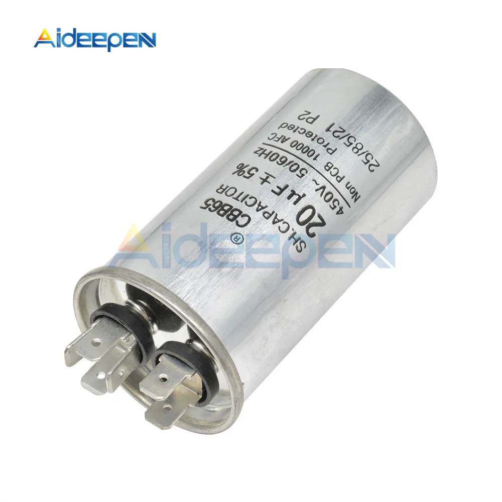 Start Run Motor Capacitor Compressor Air conditioning water Air Pump 450v 4uf