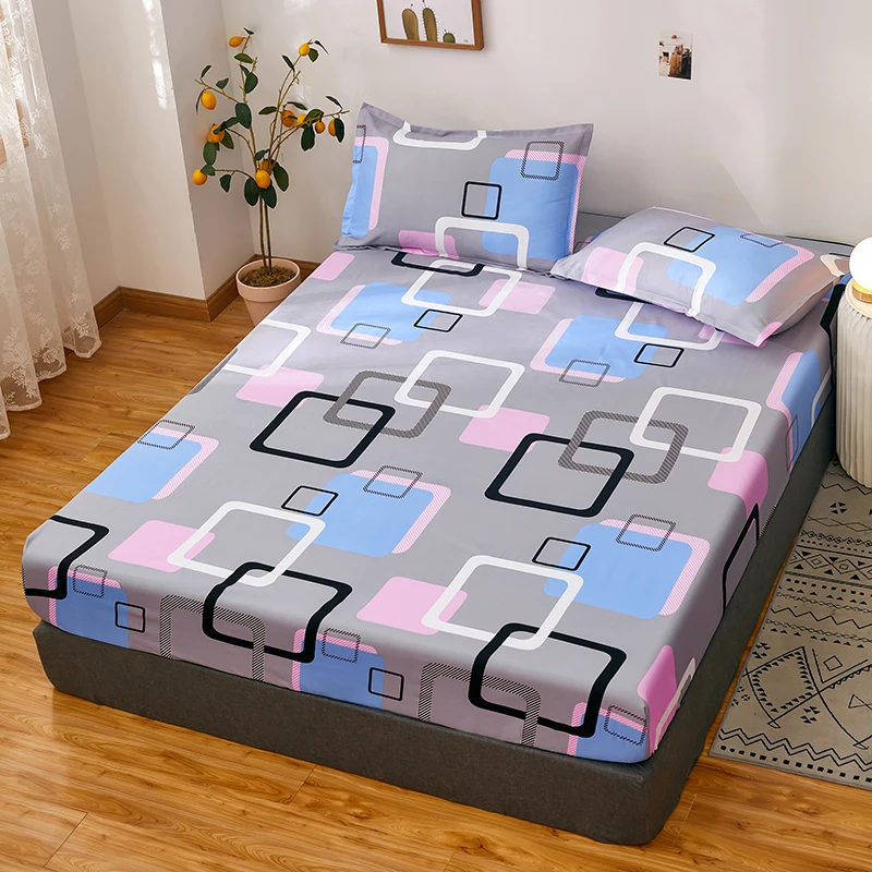 Fitted Sheet Elastic Band Mattress Cover Sheet Keep Mattress Sheet