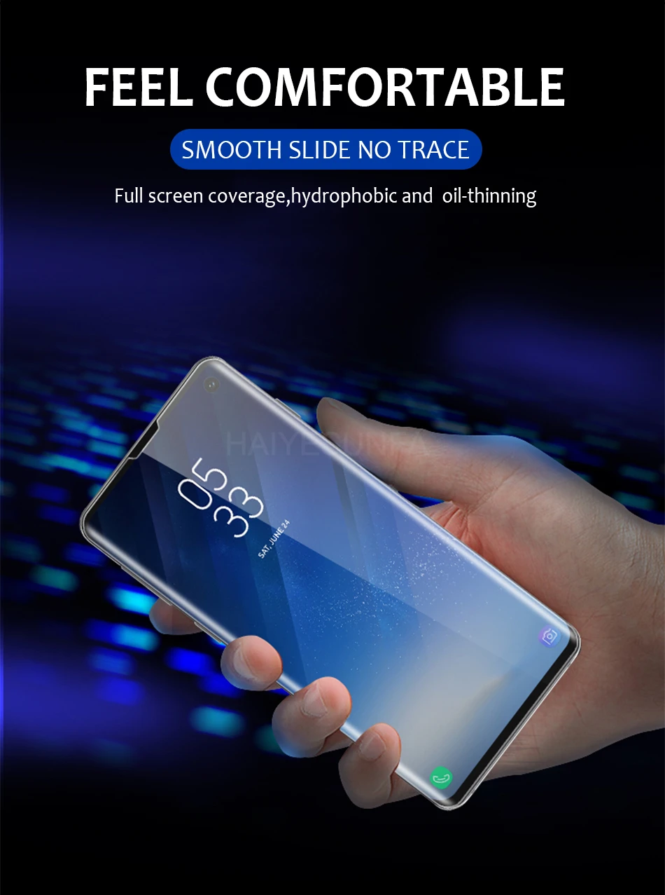 21D Защитное стекло для samsung Galaxy Note 10 9 8 S8 S9 S10 Plus Защита экрана для samsung Galaxy S8 S10e S9 закаленное стекло