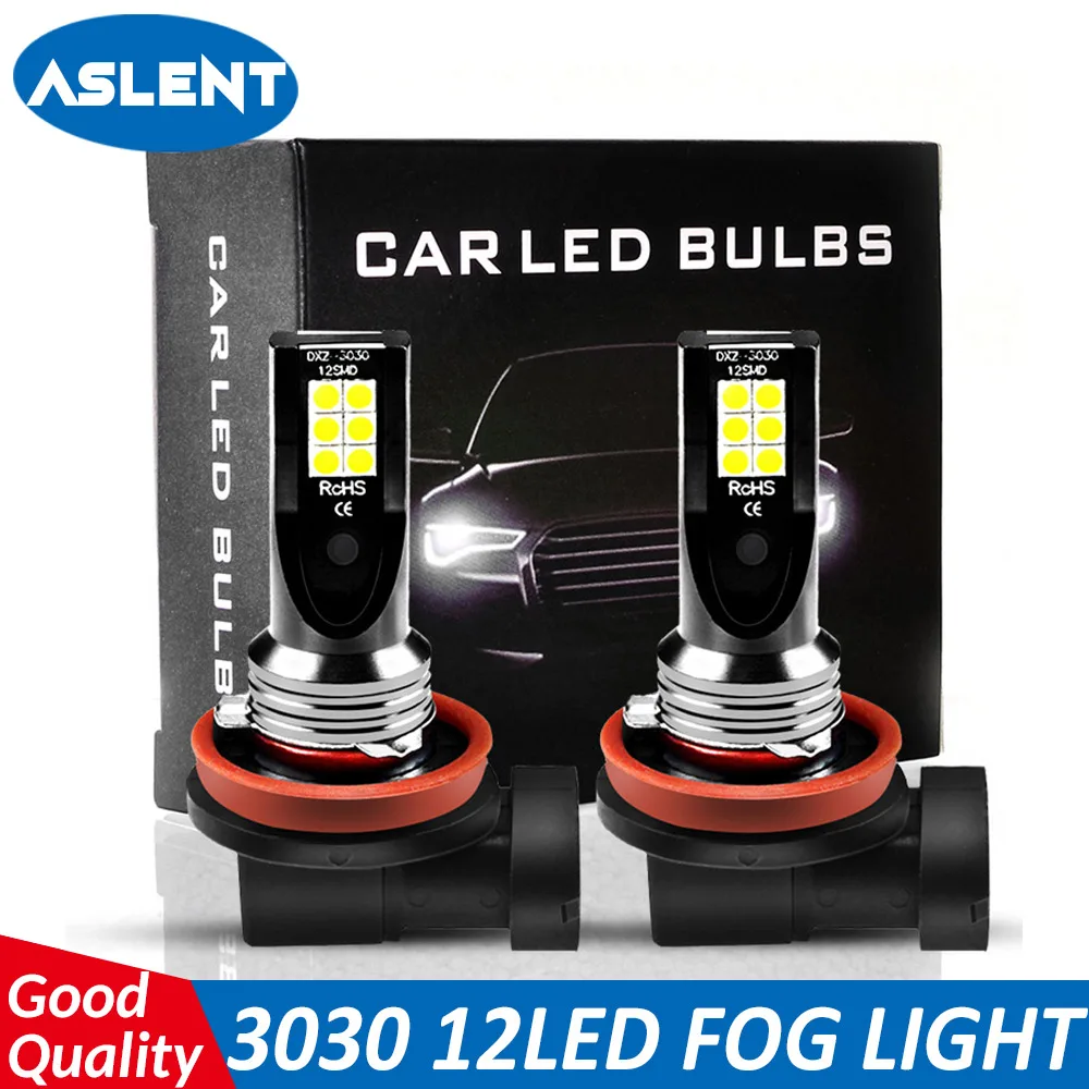 ASLENT 1600Lm H11 H8 H1 H3 H7 H4 светодиодный автомобильный светильник s фар дальнего света