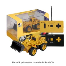 Экскаватор на дистанционном управлении игрушка RC Truck дистанционное управление Самосвал Для детей кран бульдозер электрическая Строительная игрушка подарок для мальчиков