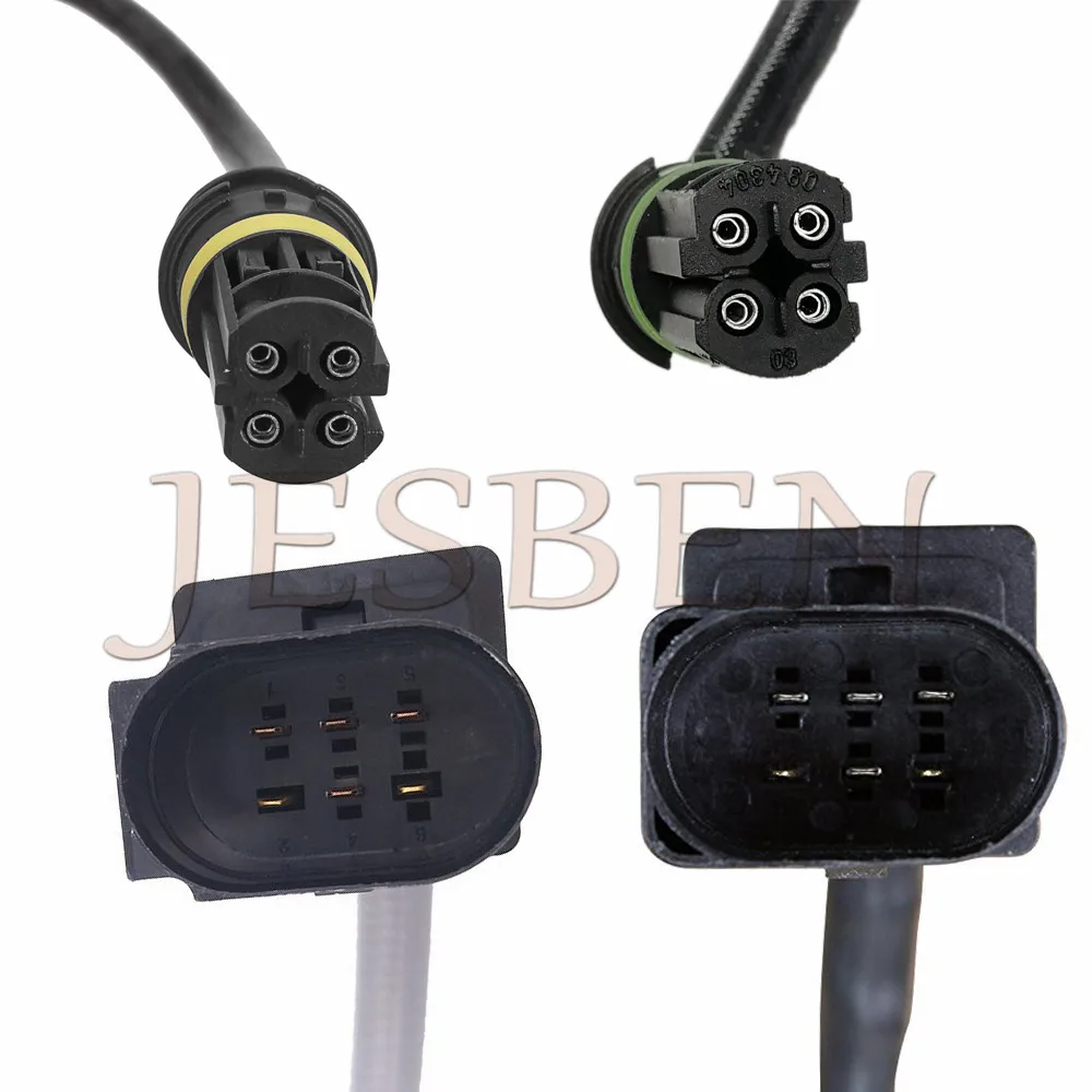 4pcs 11787512985 11787530282 11787530285 11787547313 Front Rear Lambda Probe O2 Oxygen Sensor For BMW 1 E87 120i 3 E90 320i N46 6