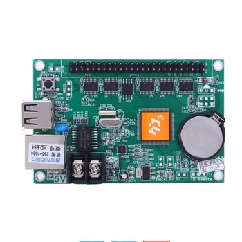 

HD-E64+HUB08-8 8*HUB08 Ethernet & USB port Single & Dual color control card LED display control card HD E64
