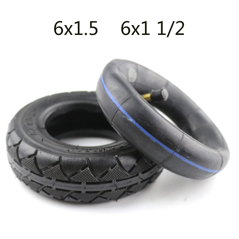 6X1.5 6 Inch Tyre Inner Tube for wheelchair electric scooter balancing