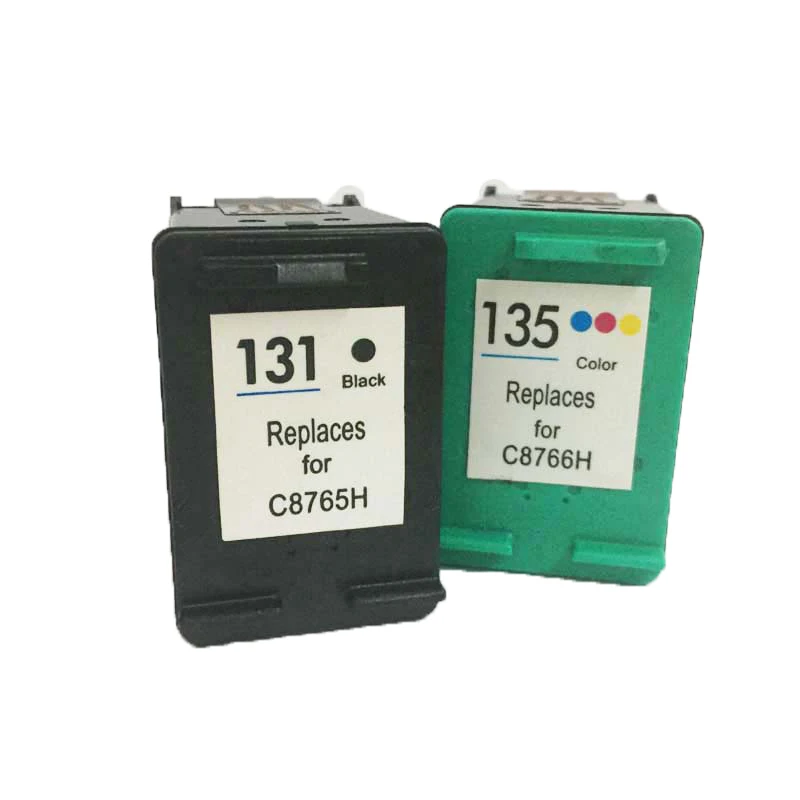 einkshop Compatible For hp 131 135 Ink Cartridge for hp Deskjet 460 5743 5940 5943 6843 photosmart 2573 2613 PSC1600 2350printer