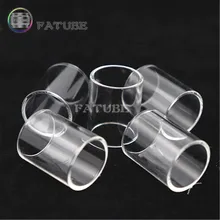 5 шт. FATUBE прямо стекло аксессуары для сигарет Eleaf lemo 2/lemo 3/Drop RTA стеклянная трубка бак