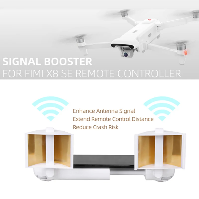 

Signal Booster for Xiaomi FIMI X8 SE Remote Controller Foldable Antenna Singnal Enhancer for Xiaomi FIMI X8 SE Drone Accessories