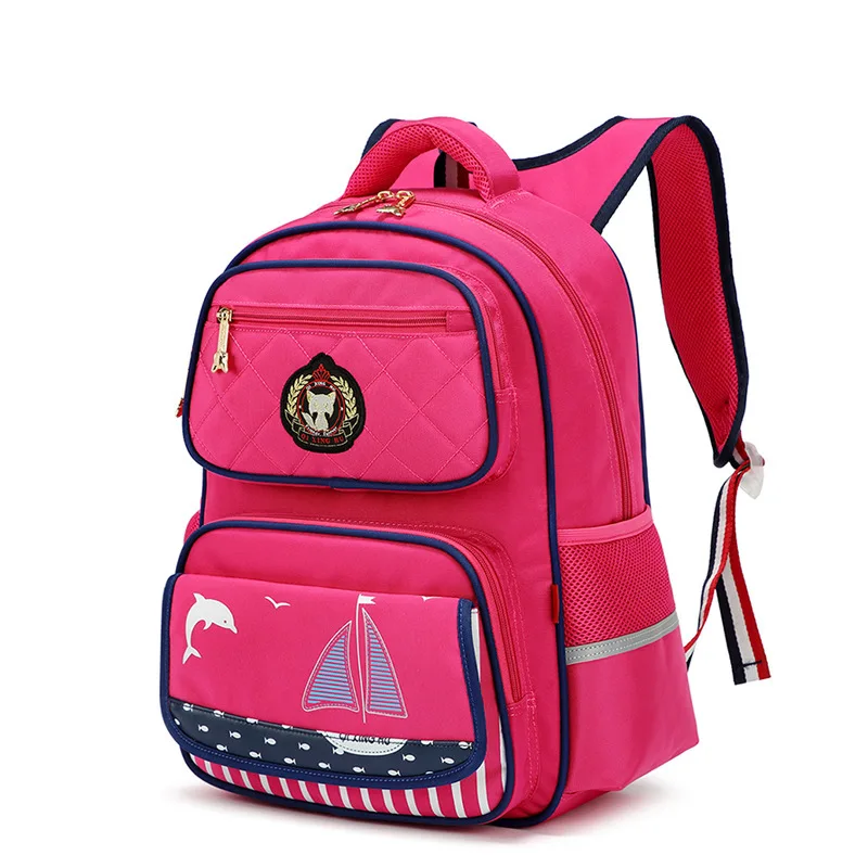 

2018 New Style England School Bag Waterproof Burden Relieving GIRL'S Schoolbag for Elementary School Students Men's Children Bac