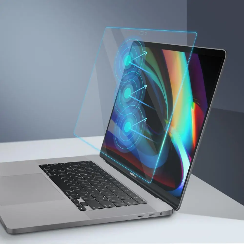10 pcs Screen Protector for MacBook Pro 16 inch 2019  Model A2141 HD Clear Film with Hydrophobic Coating Protect macbook pro16