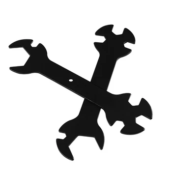 

5 In 1 3D Printer Parts Practical Tools Multifunction Durable Spanner Metal Office Wrench Adjuster Black Easy Use Repair