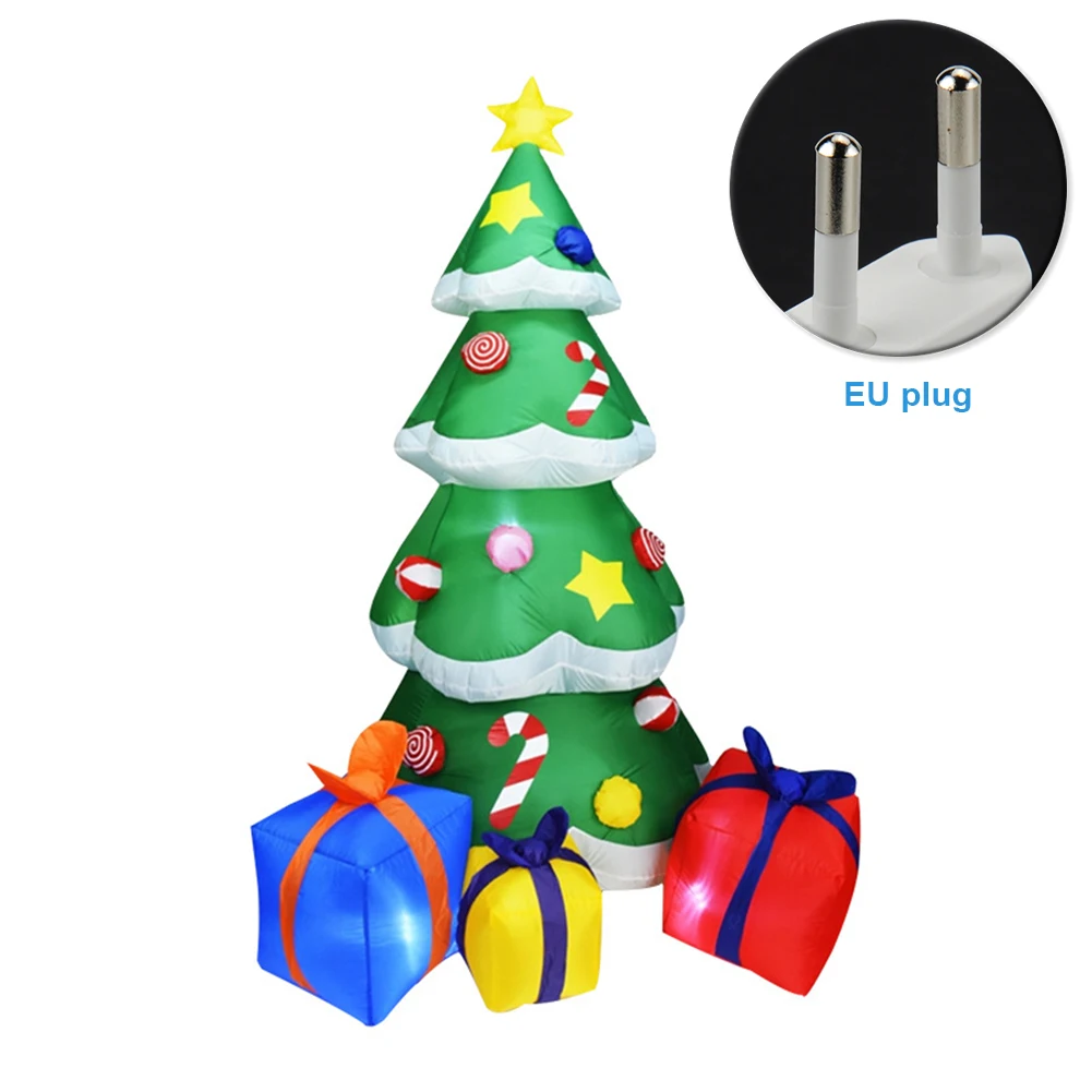 

2.1 M Led Home Decoration Kids Sturdy Gas Model Gift Inflatable Christmas Tree Outdoor Yard Holiday Party Toy Indoor